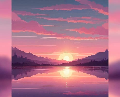 Bitcoin Sunset Vibes Lofi Track | Lo-Fi World Relaxing Tunes