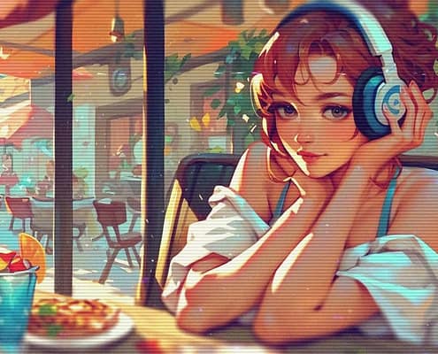 Anime-Inspired Lo-Fi Playlists